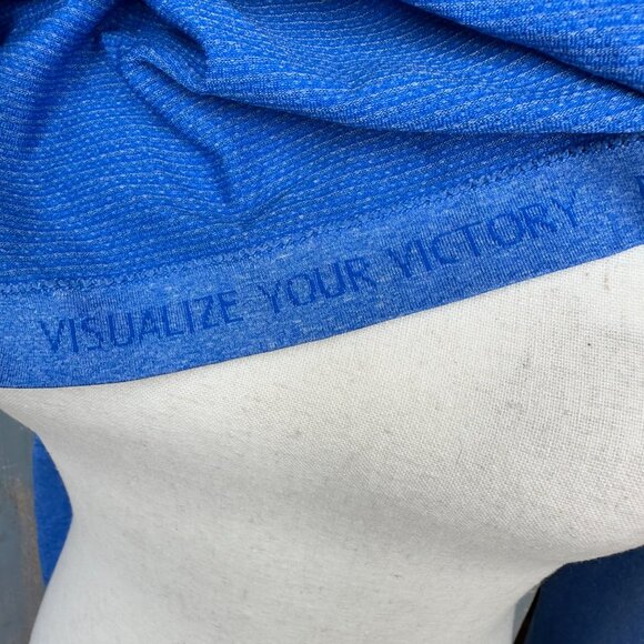 Lululemon Men's Long Sleeve Swiftly Tech Mesh Panel Top Blue Heather Sz S - Picture 14 of 16